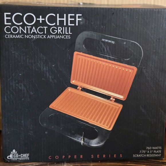 Contact Grill - Black and Orange - Picture 1 of 4